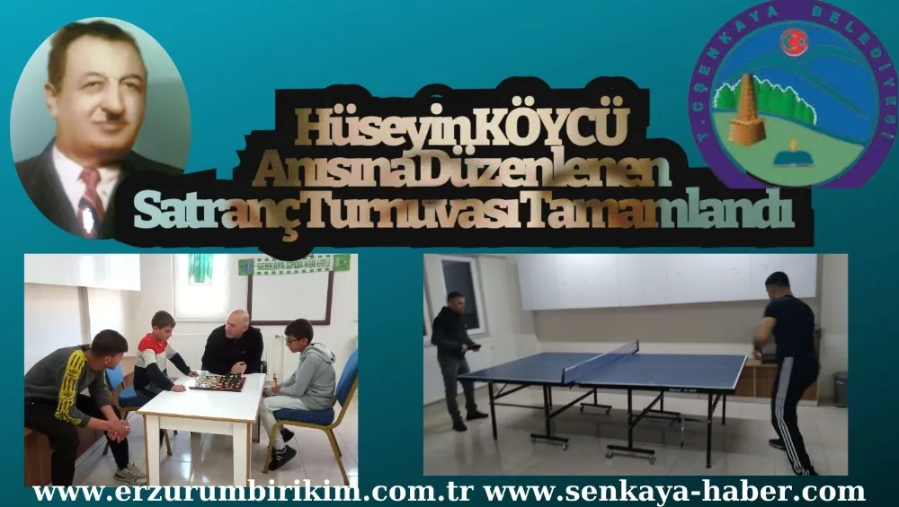 Hüseyin Köycü Anısına Düzenlenen Satranç Turnuvası Tamamlandı