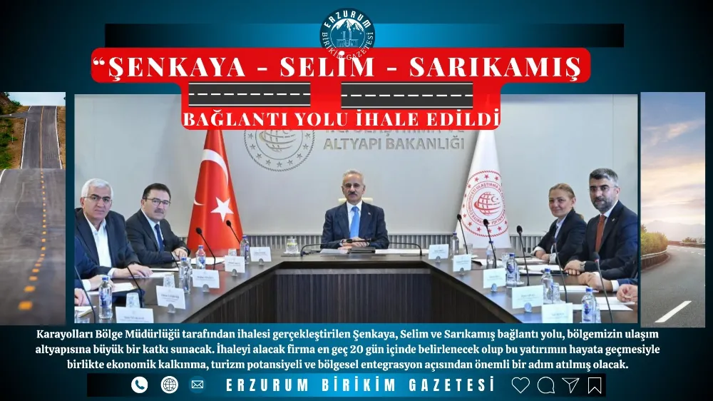 Şenkaya - Selim - Sarıkamış Yolu İhalesi
